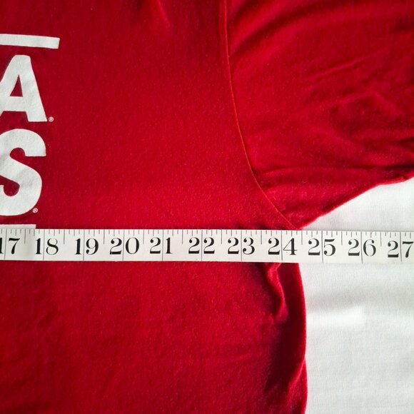 T Shirt University of Nebraska Athletics Huskers Cornhuskers Adidas Size 2XL XXL - Picture 5 of 6